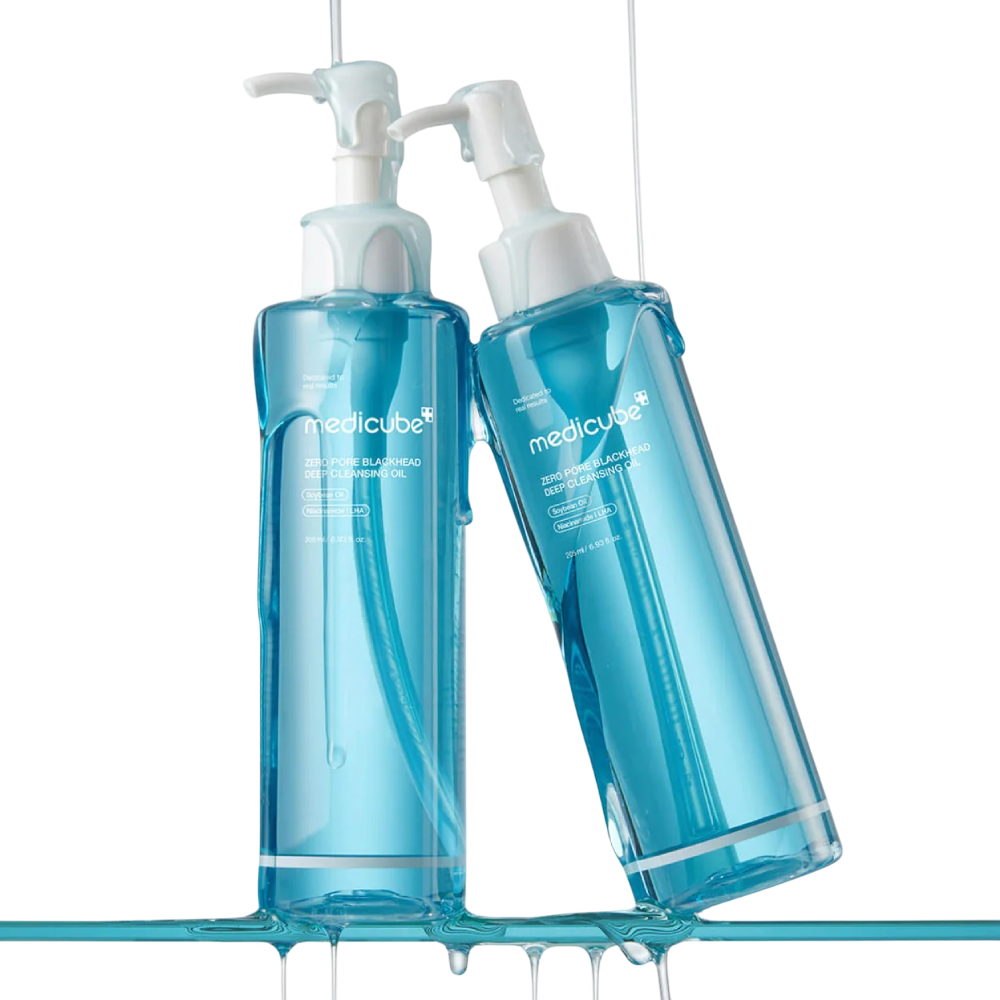 MEDICUBE Zero Pore Blackhead Deep Cleansing Oil 205ml - Гідрофільна олійка для глибокого очищення пор (до 02.2027) - фото №2 MEDICUBE Zero Pore Blackhead Deep Cleansing Oil 205ml - Гідрофільна олійка для глибокого очищення пор (до 02.2027) - фото №2